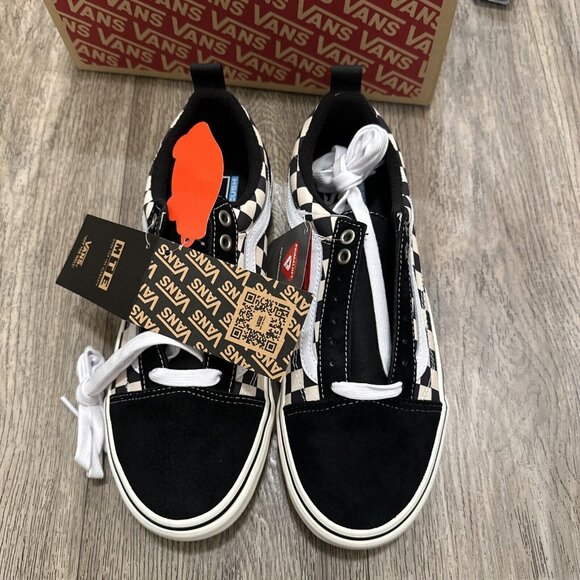 Vans Old Skool MTE-1 Black White Checkerboard UltraCush Shoes Men 5 Women 6.5